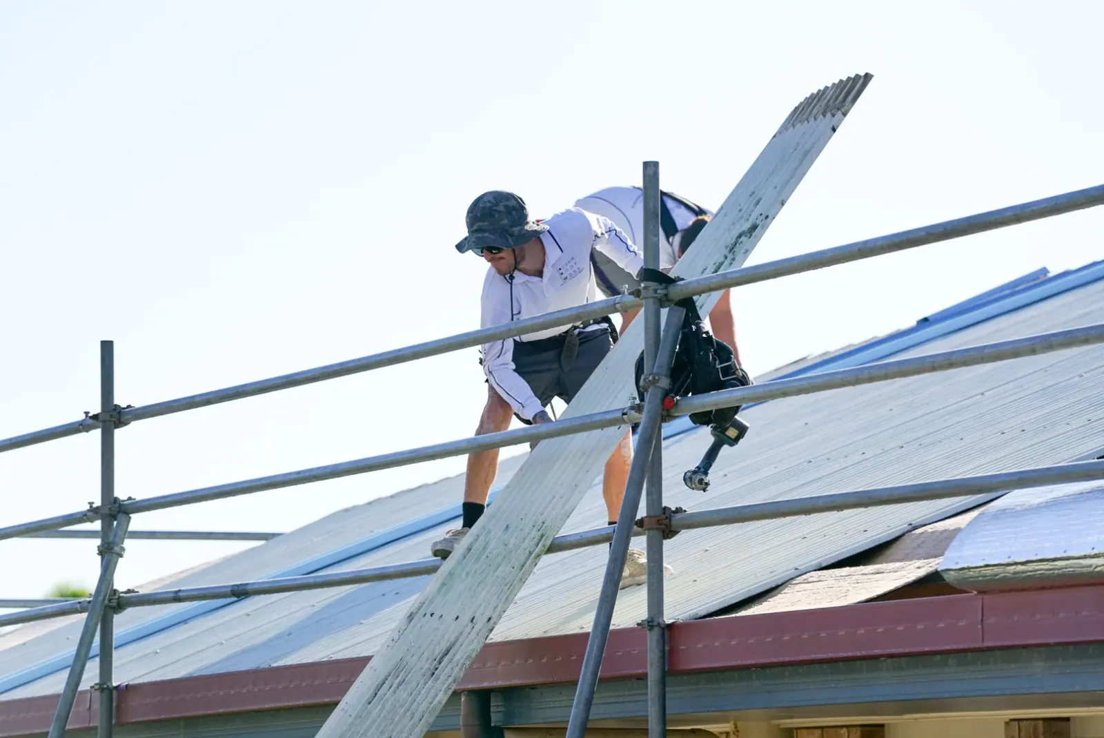 Roofing and construction work — building extensions